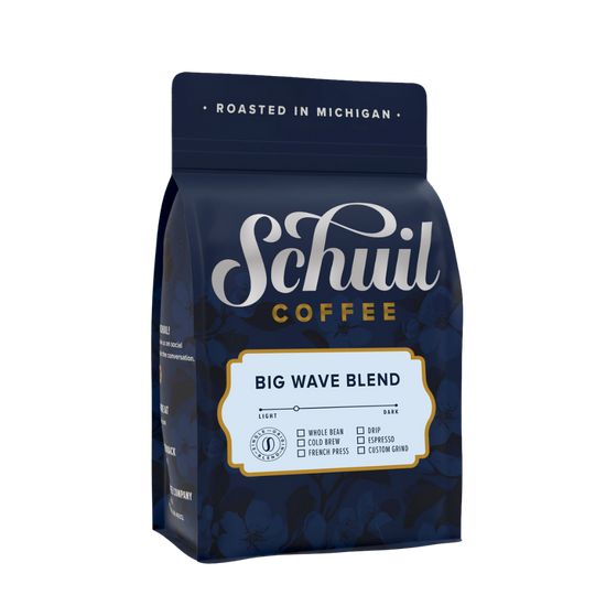 Schuil Big Wave Blend coffee bag