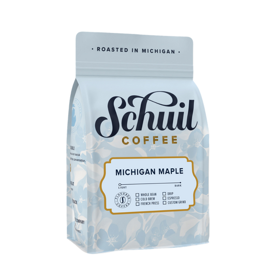 Schuil Michigan Maple coffee bag